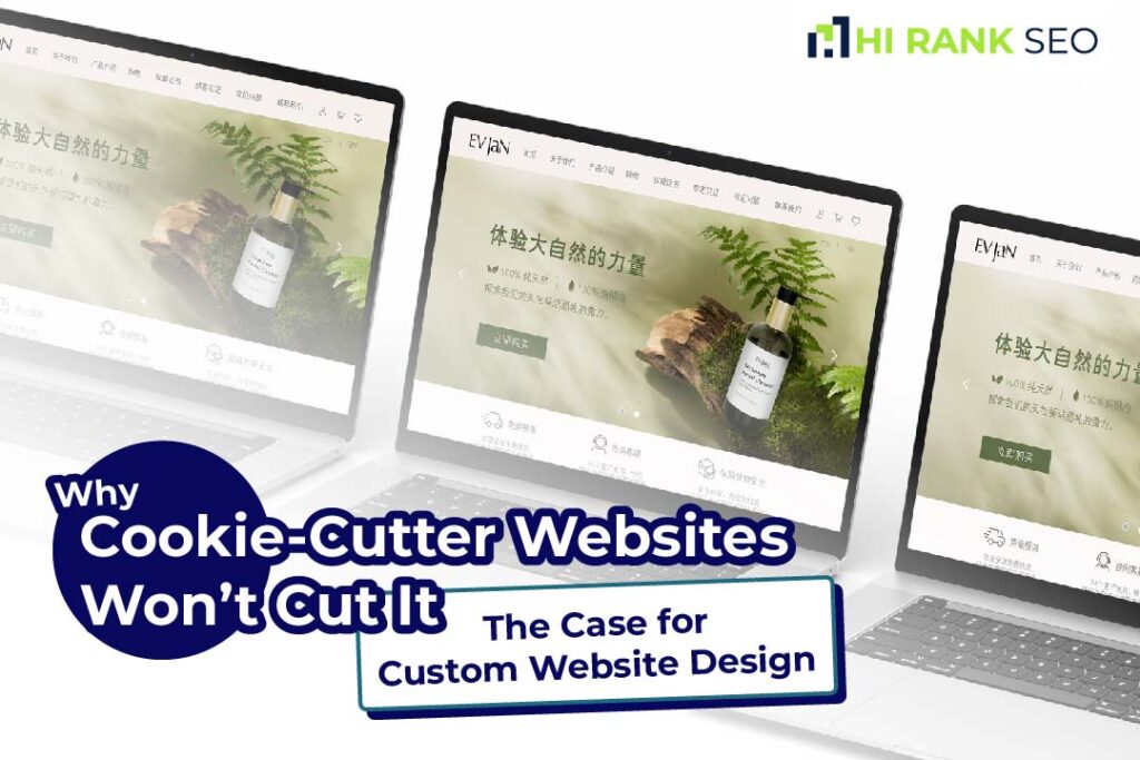 Why Cookie-Cutter Websites Won’t Cut It: The Case for Custom Website Design